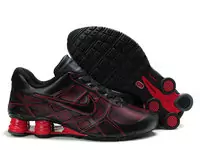 jogging shox -turbo12 nike hommes chaussures 2013 leather black red